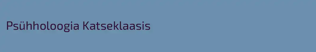 Psühholoogia Katseklaasis